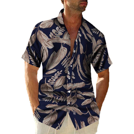 Chemise Hawaienne à Manches Courtes