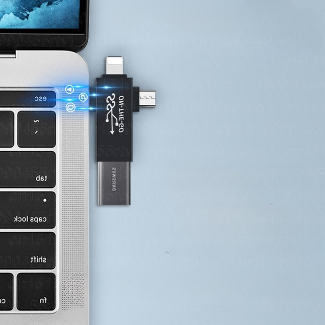 Connecteur USB 3 en 1