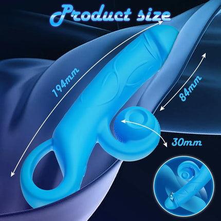 HOT SNAIL - Vibromasseur 2 en 1 : Clitoris & Point G - 10 Vibrations