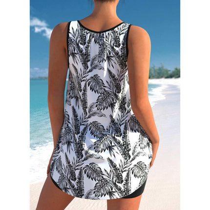 Tankini imprimé 2PCS avec shorty - Collection été 2023