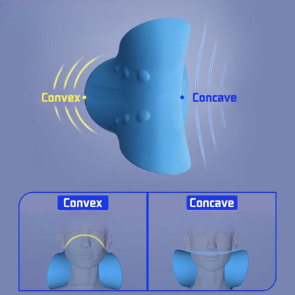 Oreiller en S ergonomique pour cervicales