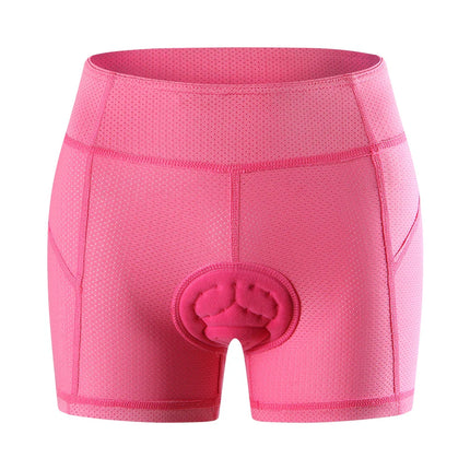 Short de cyclisme rembourré en gel 3D pour femme