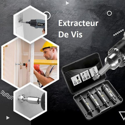 Extracteur de vis endommagées