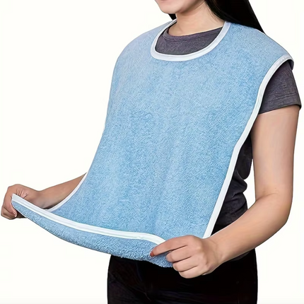 Bavoir XXL pour adulte en Microfibre lavable et réutilisable