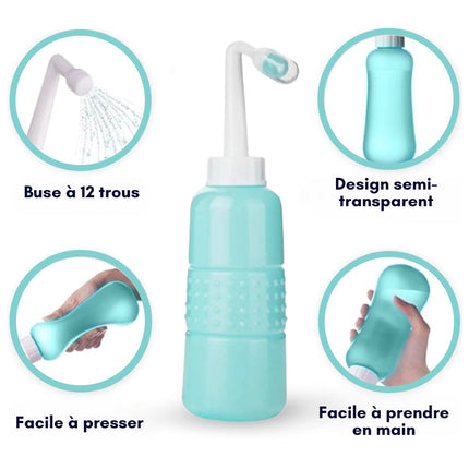 Bidet portable pour Hygiène Intime - 500ml