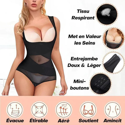 Body Sculptant et Gainant invisible - Bandes croisées