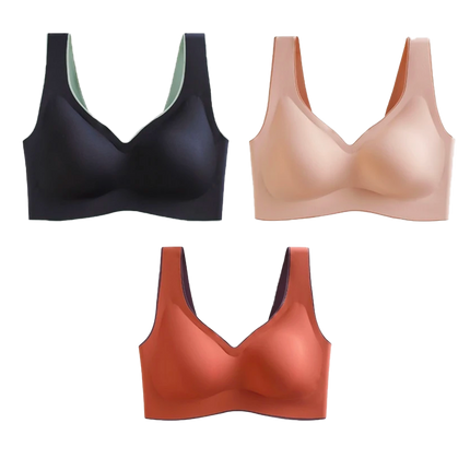 Lot de 3 Brassières Comfy+ Sans armatures