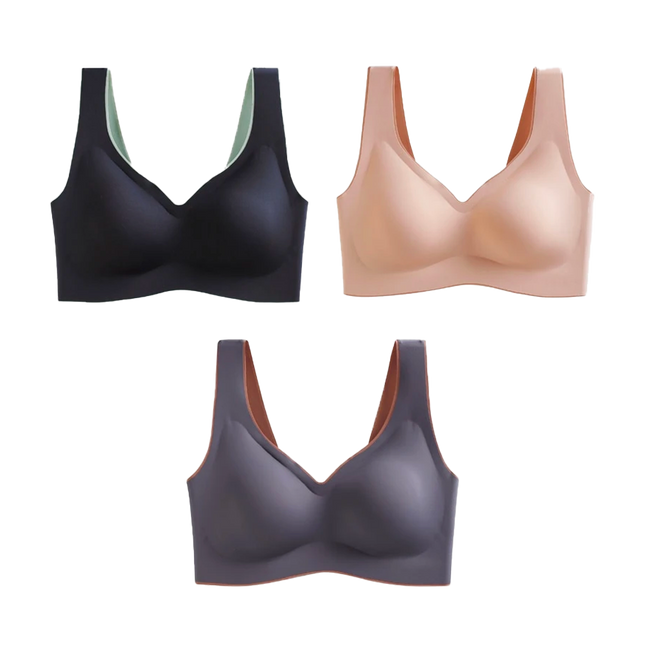 Lot de 3 Brassières Comfy+ Sans armatures