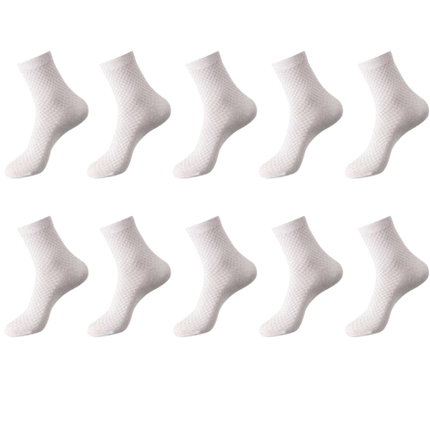 Lot de 10 Chaussettes en fibre de Bambou