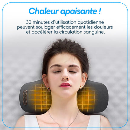 CervAlign - Le coussin de massage pour cervicales chauffant