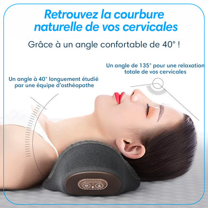 CervAlign - Le coussin de massage pour cervicales chauffant