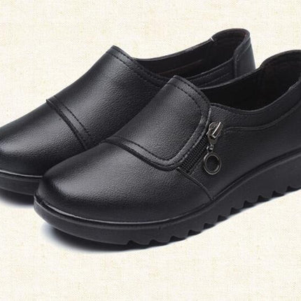 Chaussures Oxford en Cuir PU Souples