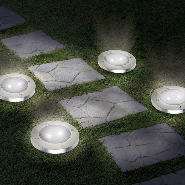 Lot 4 Lampes LED solaire pour Jardin