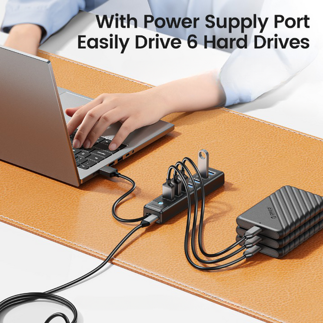 Multiprise 7 Ports USB - 100cm